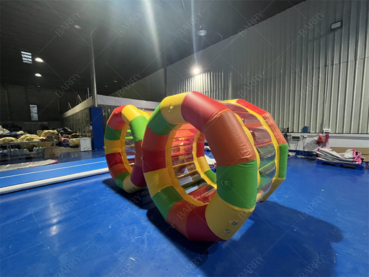 Giochi d'acqua gonfiabili Lago Giochi d'acqua gonfiabili Ruota a rulli Piscina Ruota gonfiabile