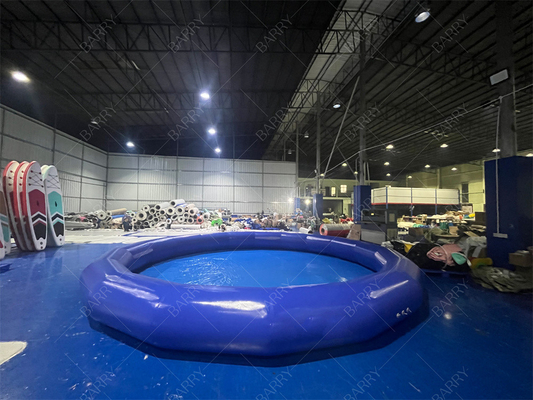 Round Small Blue Great Fun Summer Kids Piscine gonfiabili Per Paddle Boats Palline d'acqua