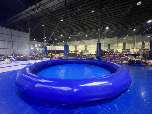 Round Small Blue Great Fun Summer Kids Piscine gonfiabili Per Paddle Boats Palline d'acqua