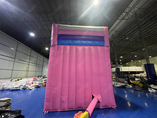 8.4x3.6x6m Jumper personalizzato Bouncy Kids Pink Princess Slide d'acqua gonfiabili per festa