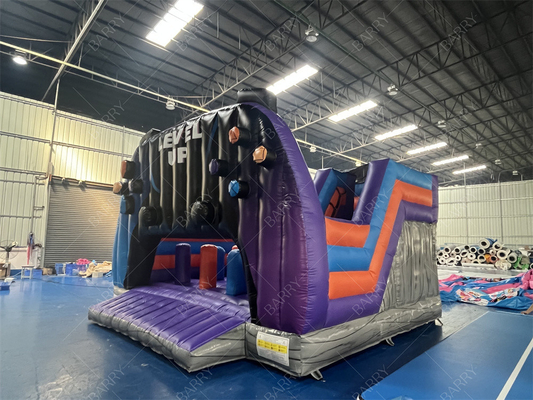 Personalizza dimensione all'ingrosso livello fino gonfiabile Bouncer Combo Bouncy castello per bambini