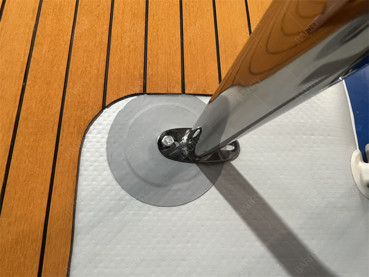 Scale in acciaio inossidabile 3x2x0.2m Inflatabile Jet Ski Dock Pontoon Per Parcheggio Barche