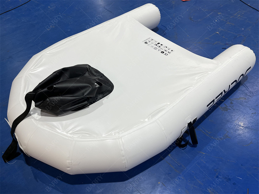 Dock galleggiante gonfiabile a forma di U per motoscafi