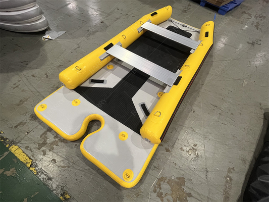 Piccolo kayak gonfiabile in PVC Power Sailing Ce Light Weight Catamarano Barca a vela Hypalon Barca gonfiabile Catamarano