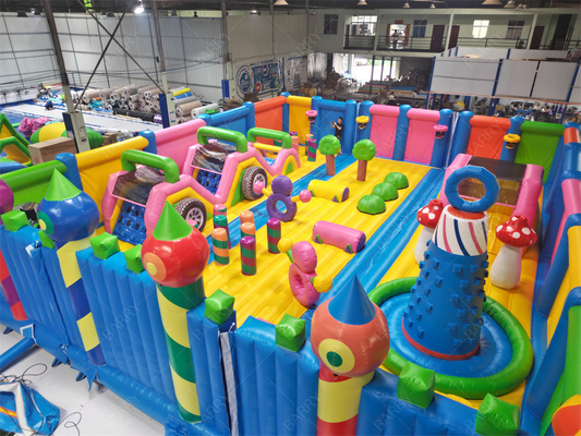 Custom World'S Biggest Kids Indoor Bounce House Parco a tema Parco giochi gonfiabile