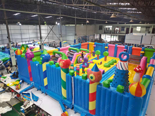 Custom World'S Biggest Kids Indoor Bounce House Parco a tema Parco giochi gonfiabile