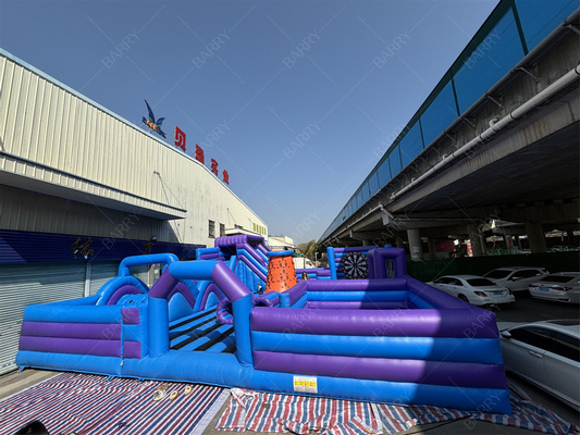 Parco giochi commerciale all'aperto Bounce House Parco a tema gonfiabile per adulti bambini