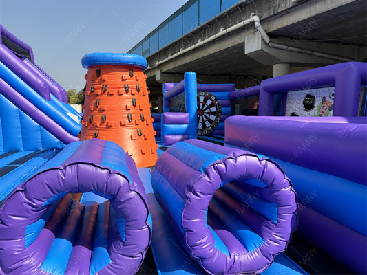 Parco giochi commerciale all'aperto Bounce House Parco a tema gonfiabile per adulti bambini