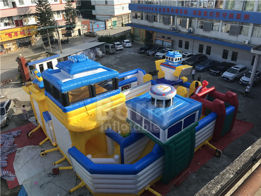 Super Wings Bounce Playground Parco a tema Cartone animato Indoor Inflatable Play Area