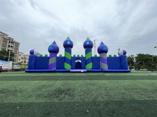 30x30m Big Bounce Amusement Park Parco a tema gonfiabile Bounce House Area di gioco