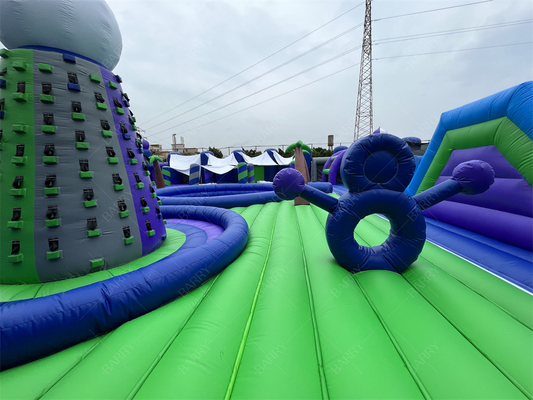 30x30m Big Bounce Amusement Park Parco a tema gonfiabile Bounce House Area di gioco