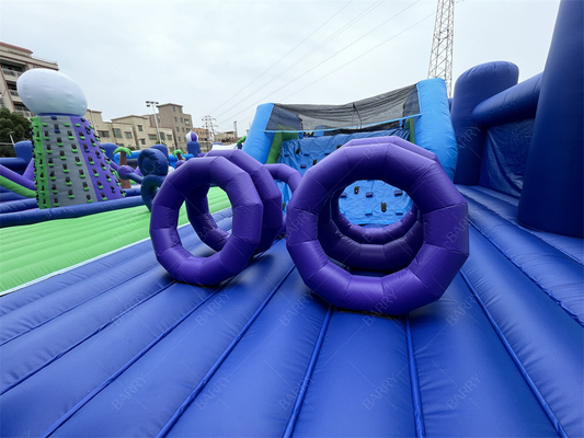 30x30m Big Bounce Amusement Park Parco a tema gonfiabile Bounce House Area di gioco
