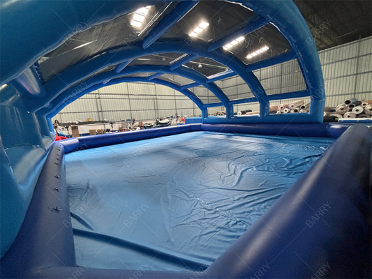 Tenda a copertura di piscina gonfiabile impermeabile in PVC per eventi di festa nel cortile di casa