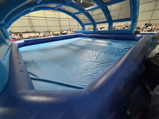 Tenda a copertura di piscina gonfiabile impermeabile in PVC per eventi di festa nel cortile di casa