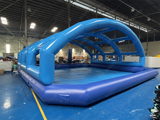 Tenda a copertura di piscina gonfiabile impermeabile in PVC per eventi di festa nel cortile di casa