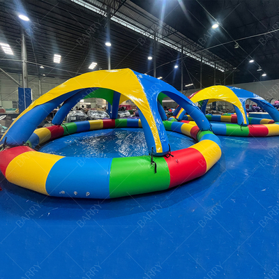 Piscina gonfiabile in PVC da 8m con tenda per uso commerciale