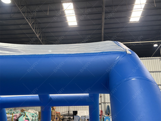 Piscina gonfiabile per bambini con copertura 10x8x3.5ft PVC