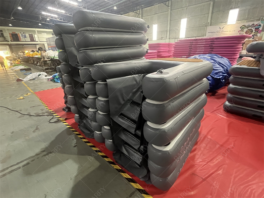 Rampa per cani gonfiabile personalizzabile con pompa ad aria