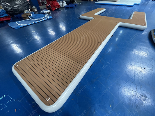 Piattaforma galleggiante gonfiabile personalizzabile in PVC EVA