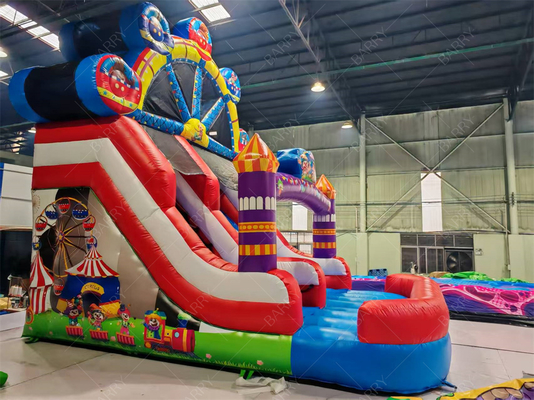 Scivolo Gonfiabile Ruota Panoramica a Tema Joker 6x4M Colore Personalizzato