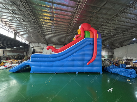 Scivolo gonfiabile per piscina a tema Sea World Octopus, Scivolo gonfiabile per parco acquatico in cortile