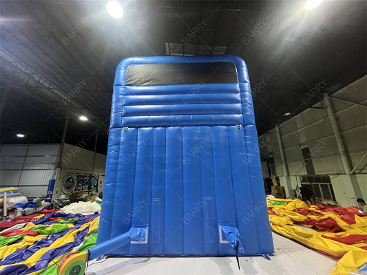 Parco Divertimenti Giardino Esterno Gonfiabile Grandi Bambini Scivoli Acquatici Doppi Per Adolescenti Cortile