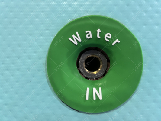 Piscina per bambini in PVC DWF con colore personalizzato e copertura, piscina gonfiabile in tessuto Drop Stitch per il nuoto