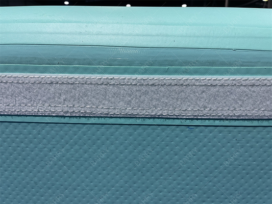 Piscina per bambini in PVC DWF con colore personalizzato e copertura, piscina gonfiabile in tessuto Drop Stitch per il nuoto