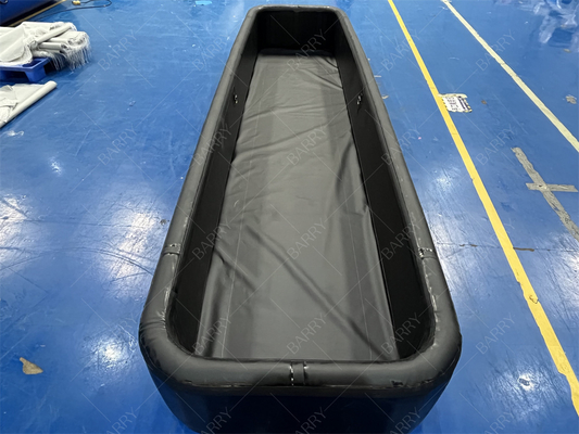 Piscina gonfiabile rettangolare Drop Stitch con tecnologia Multipla ad aria Piscina gonfiabile per esterni Personalizzazione