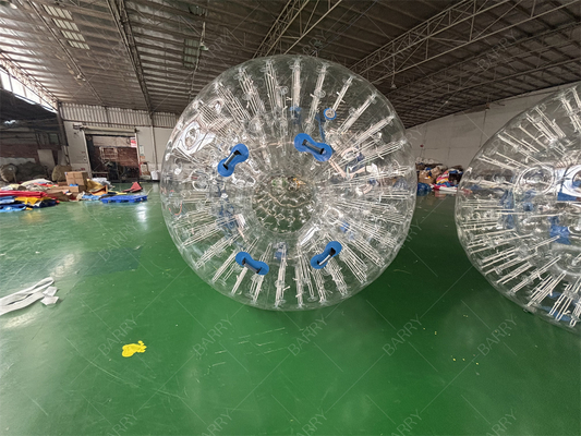 PVC TPU 2.5m Crazy Human Hamster Zorbing Rolling Ball Zorb gonfiabile per bambini adulti