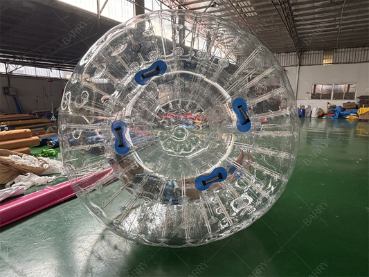 PVC TPU 2.5m Crazy Human Hamster Zorbing Rolling Ball Zorb gonfiabile per bambini adulti