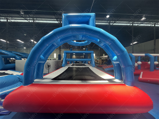 0.9mm PVC galleggiante Parco acquatico gonfiabile Lago giochi d'acqua gonfiabili Parco acquatico gonfiabile per il mare