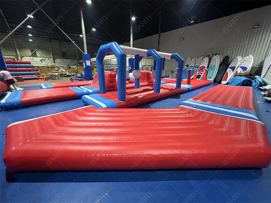 0.9mm PVC galleggiante Parco acquatico gonfiabile Lago giochi d'acqua gonfiabili Parco acquatico gonfiabile per il mare