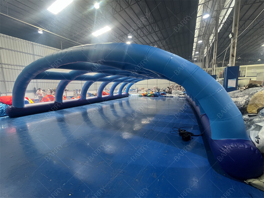 Evento commerciale Tenda con tetto a cupola in PVC Lavaggio auto Riparo Tenda gonfiabile Copertura per piscina con telaio in metallo