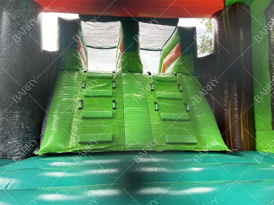 T-Rex Dinosauro Slide d'acqua gonfiabile Casa rimbalzatore Combo Bouncer gonfiabile Castello saltante