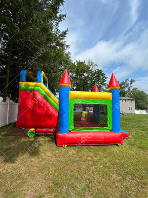 Tematica personalizzata PVC gonfiabile Tarpaulin Combo Castello Slide Bouncy Castello per bambini