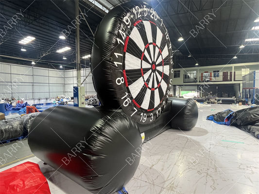 Tiro al bersaglio gonfiabile in PVC commerciale per esterni, bersaglio per tiro a segno ermetico, gioco di freccette gonfiabile per bambini e adulti