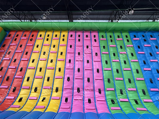 Noleggio per feste all'aperto Giochi gonfiabili giganti Muro da arrampicata gonfiabile a fiori per bambini in vendita