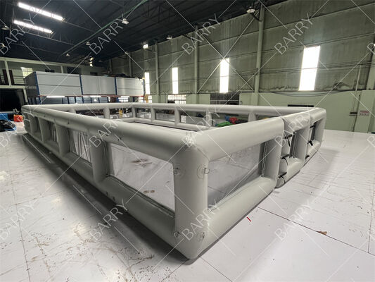 Per bambini all'aria aperta campo da calcio gonfiabile campo da calcio campo da calcio arena ermetico campo da calcio a vendita