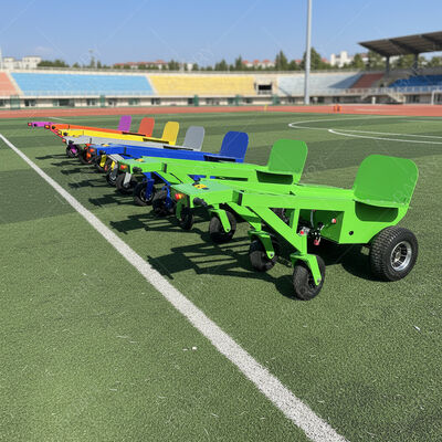 Carrello elettrico motorizzato in acciaio inossidabile resistente per esterni per il sollevamento di gonfiabili, carrelli manuali