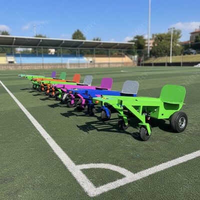 Carrello elettrico motorizzato in acciaio inossidabile resistente per esterni per il sollevamento di gonfiabili, carrelli manuali