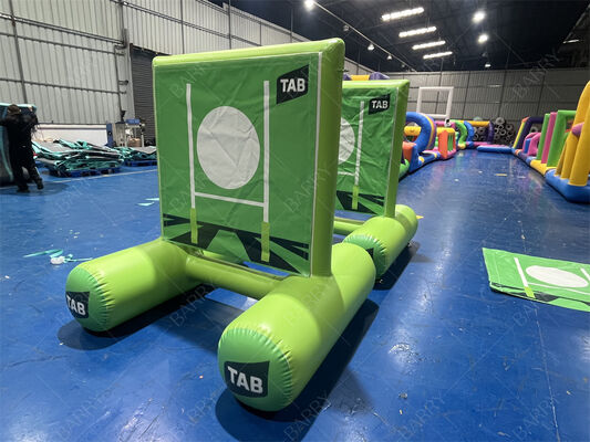 Gioco di gol a bersaglio a marchio TAB gonfiabile Gioco di lancio sportivo personalizzabile