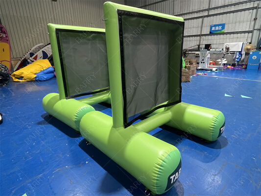 Gioco di gol a bersaglio a marchio TAB gonfiabile Gioco di lancio sportivo personalizzabile