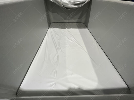 Piscina gonfiabile per bambini in tessuto DWF Drop Stitch rettangolare con copertura