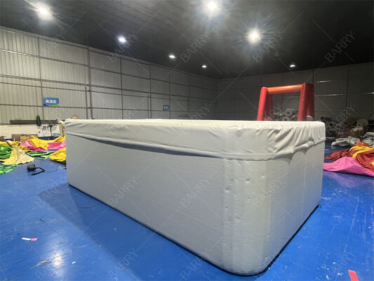 Piscina gonfiabile per bambini in tessuto DWF Drop Stitch rettangolare con copertura