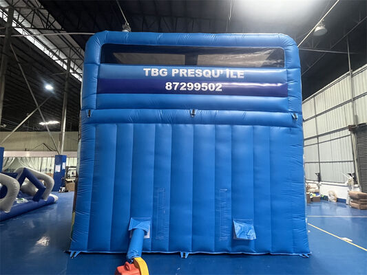 Scivolo Gonfiabile a Tripla Corsia a Tema Lilo & Stitch | Scivolo d'Acqua Commerciale per Bambini