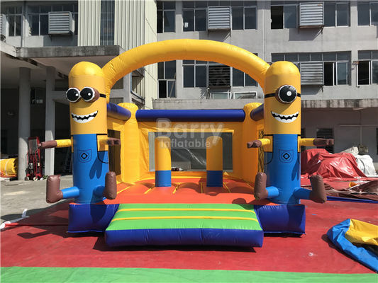 Impresa gonfiabile commerciale per spazio, trampolino gonfiabile di rimbalzo dei servi dei buttafuori
