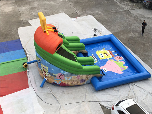 Parco gonfiabile dell'acqua dei servi, giochi aperti del parco dell'acqua dello stagno per gli adulti