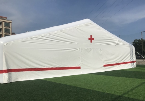 Grande uso gonfiabile ermetico dell'ospedale della croce rossa della tenda di emergenza