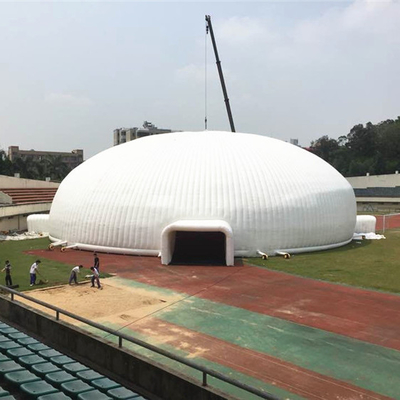 Diametro gonfiabile della tenda 10m della cupola gigante del PVC dell'OEM per aiuto in caso di catastrofe
